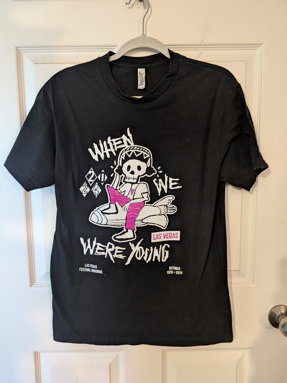 Black 'When We Were Young' 2024 Graphic Tee - Size M